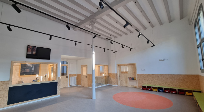 797SBD Reforma aules i passadís I3-I4 de l'Escola Pia de Sabadell